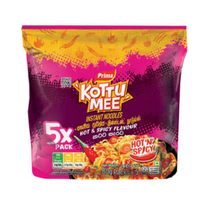 PRIMA Kottu Mee Hot and Spicy 5 Pack, 400g